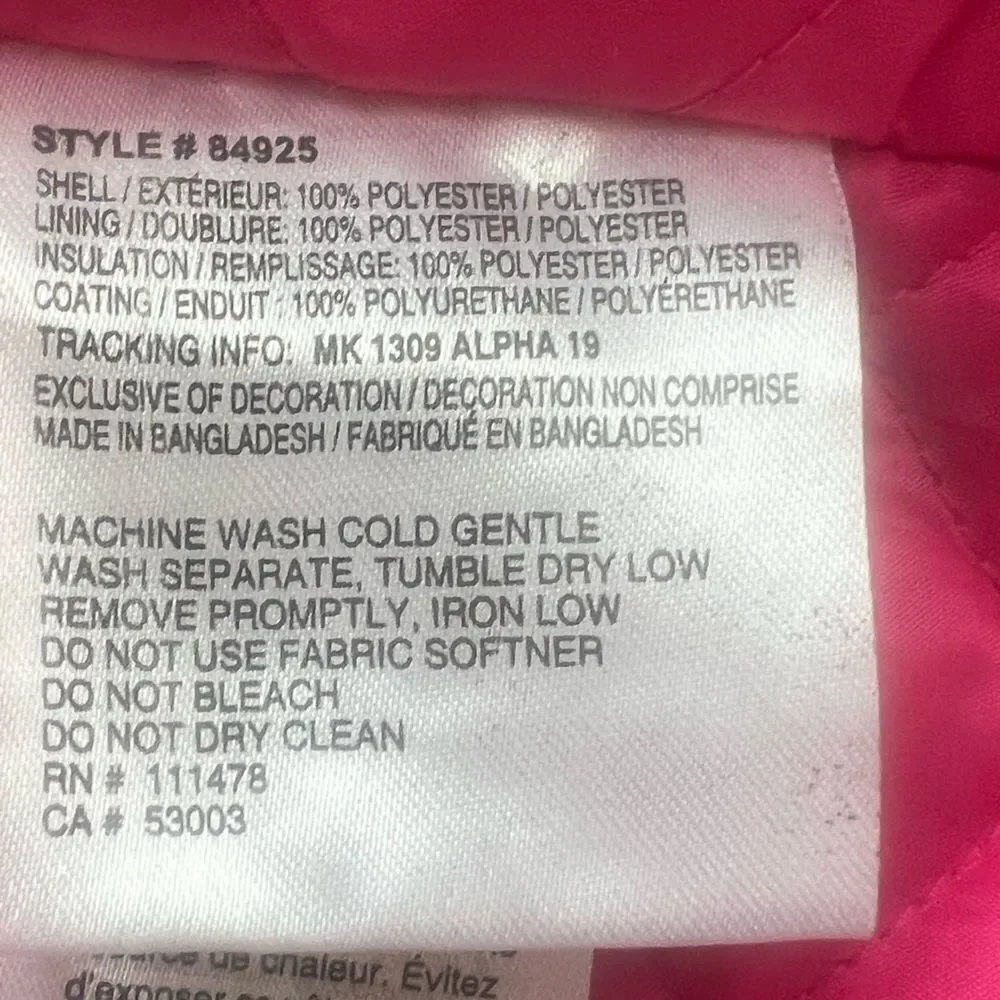 NWT ARCTIX Kids Jackalope Insulated Outdoor Purple Pink Winter Jacket size XL